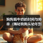 狗狗喝牛奶的时间与频率（揭秘狗狗从幼年到成年喝牛奶的变化及影响）（图3）