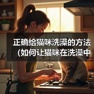 正确给猫咪洗澡的方法（如何让猫咪在洗澡中感到舒适与安全）（图3）