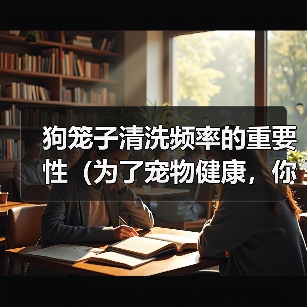 狗笼子清洗频率的重要性（为了宠物健康，你需要知道这些关键信息）（图2）
