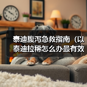 泰迪腹泻急救指南（以泰迪拉稀怎么办最有效）（图3）