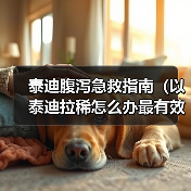 泰迪腹泻急救指南（以泰迪拉稀怎么办最有效）（图4）