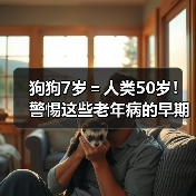 狗狗7岁＝人类50岁！警惕这些老年病的早期信号（图2）