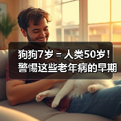 狗狗7岁＝人类50岁！警惕这些老年病的早期信号（图4）
