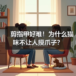 剪指甲好难！为什么猫咪不让人摸爪子？（图1）