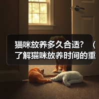 猫咪放养多久合适？（了解猫咪放养时间的重要性和注意事项）（图3）