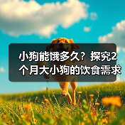 小狗能饿多久？探究2个月大小狗的饮食需求（解析小狗饥饿感的持续时间及影响因素）（图3）