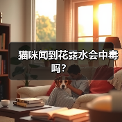 猫咪闻到花露水会中毒吗？（图2）