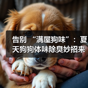 告别 “满屋狗味”：夏天狗狗体味除臭妙招来了（图2）