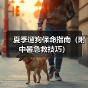夏季遛狗保命指南（附中暑急救技巧）（图1）
