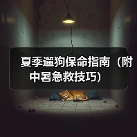 夏季遛狗保命指南（附中暑急救技巧）（图3）