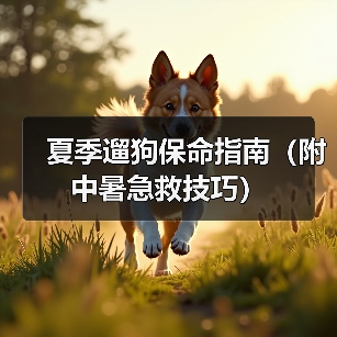 夏季遛狗保命指南（附中暑急救技巧）（图2）