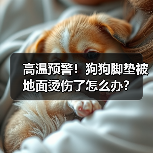 高温预警！狗狗脚垫被地面烫伤了怎么办？（图2）