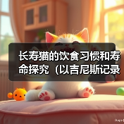 长寿猫的饮食习惯和寿命探究（以吉尼斯记录最长寿的猫为例，分析猫的生活方式和寿命情况）（图1）