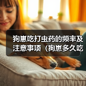 狗崽吃打虫药的频率及注意事项（狗崽多久吃一次打虫药？）（图2）