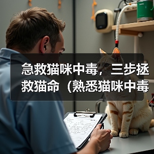 急救猫咪中毒，三步拯救猫命（熟悉猫咪中毒的症状，做好紧急救援）（图1）