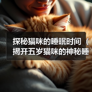 探秘猫咪的睡眠时间（揭开五岁猫咪的神秘睡眠时间，探索背后的科学原因和影响）（图4）