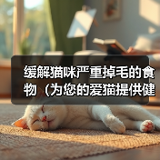 缓解猫咪严重掉毛的食物（为您的爱猫提供健康食物，减轻掉毛问题）（图4）