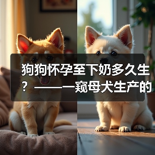 狗狗怀孕至下奶多久生？——一窥母犬生产的时间节点（探究母犬怀孕、分娩和哺乳的关键阶段及生理变化）（图4）
