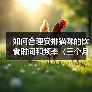 如何合理安排猫咪的饮食时间和频率（三个月大猫咪的科学喂养方法，让它健康成长）（图1）