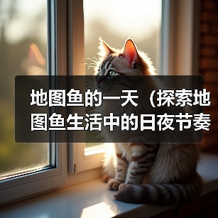 地图鱼的一天（探索地图鱼生活中的日夜节奏，解密它们每天的光照需求）（图4）
