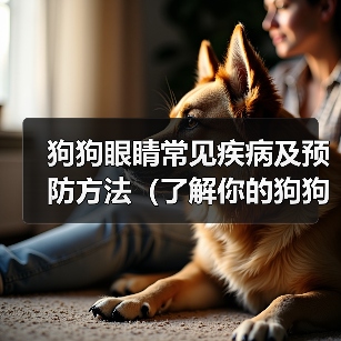 狗狗眼睛常见疾病及预防方法（了解你的狗狗眼睛的常见问题，提前预防疾病！）（图2）
