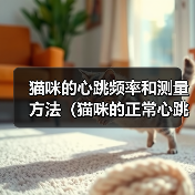 猫咪的心跳频率和测量方法（猫咪的正常心跳频率及家庭测量方法）（图2）