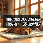 如何为泰迪犬选择合适的狗粮？（泰迪犬每天所需狗粮量以及挑选狗粮的关键因素）（图2）