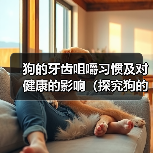 狗的牙齿咀嚼习惯及对健康的影响（探究狗的牙齿咀嚼习惯以及如何保持口腔健康）（图3）