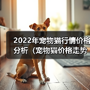 2022年宠物猫行情价格分析（宠物猫价格走势及未来预测，）（图4）