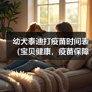幼犬泰迪打疫苗时间表（宝贝健康，疫苗保障——幼犬泰迪打疫苗时间表及注意事项）（图4）