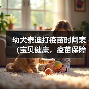 幼犬泰迪打疫苗时间表（宝贝健康，疫苗保障——幼犬泰迪打疫苗时间表及注意事项）（图2）