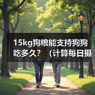 15kg狗粮能支持狗狗吃多久？（计算每日摄食量和狗狗体重是关键）