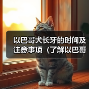 以巴哥犬长牙的时间及注意事项（了解以巴哥犬长牙的周期和保健方法）