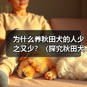 为什么养秋田犬的人少之又少？（探究秋田犬养育困境与原因）（图4）