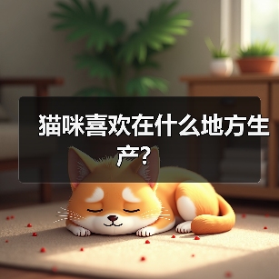 猫咪喜欢在什么地方生产？（图2）