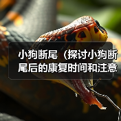 小狗断尾（探讨小狗断尾后的康复时间和注意事项）（图4）