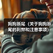 狗狗断尾（关于狗狗断尾的利弊和注意事项）（图3）