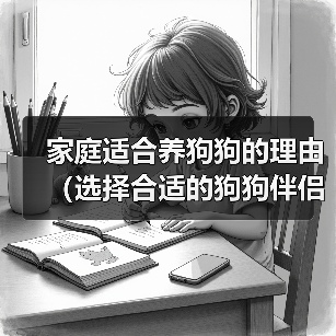 家庭适合养狗狗的理由（选择合适的狗狗伴侣，给家庭带来无尽的快乐）（图4）