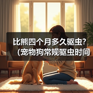 比熊四个月多久驱虫？（宠物狗常规驱虫时间及注意事项）（图4）