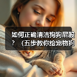 如何正确清洁狗狗屁股？（五步教你给宠物狗清洁屁股）（图4）