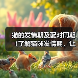 猫的发情期及配对周期（了解猫咪发情期，让宠物更健康幸福）（图1）