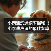 小泰迪洗澡频率揭秘（小泰迪洗澡的最佳频率及注意事项）（图3）