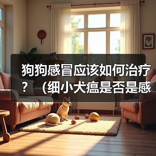 狗狗感冒应该如何治疗？（细小犬瘟是否是感冒的症状？应该如何辨别？）（图1）