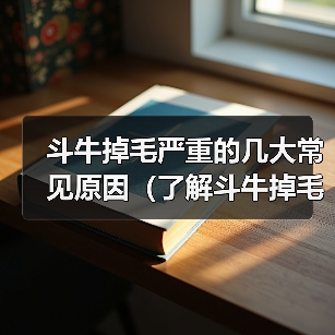 斗牛掉毛严重的几大常见原因（了解斗牛掉毛的原因，让你的宠物更健康）（图1）