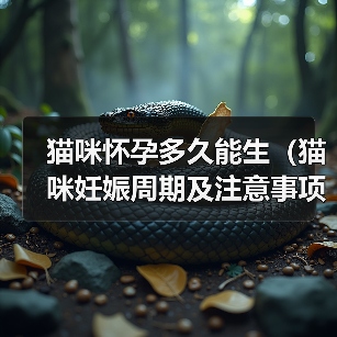 猫咪怀孕多久能生（猫咪妊娠周期及注意事项）（图3）