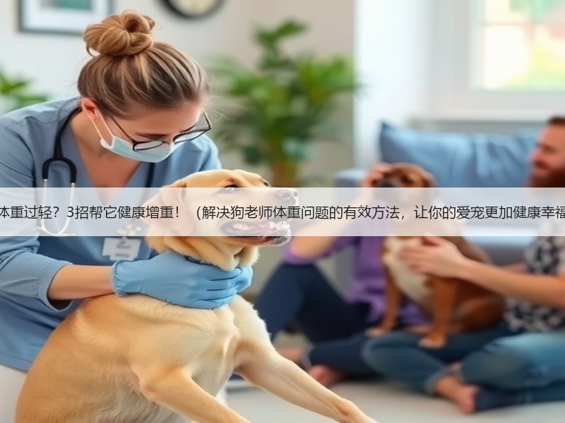 狗狗体重过轻？3招帮它健康增重！（解决狗老师体重问题的有效方法，让你的爱宠更加健康幸福。）