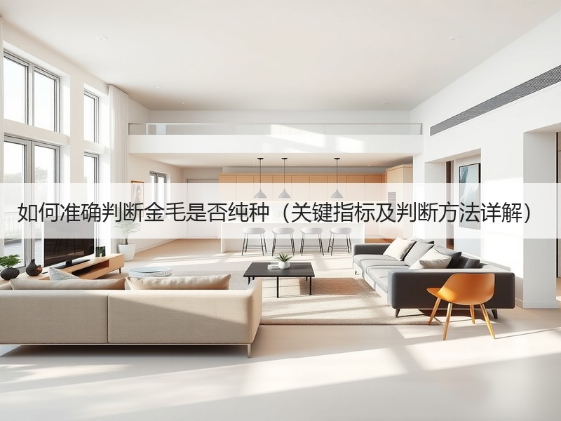 如何准确判断金毛是否纯种（关键指标及判断方法详解）