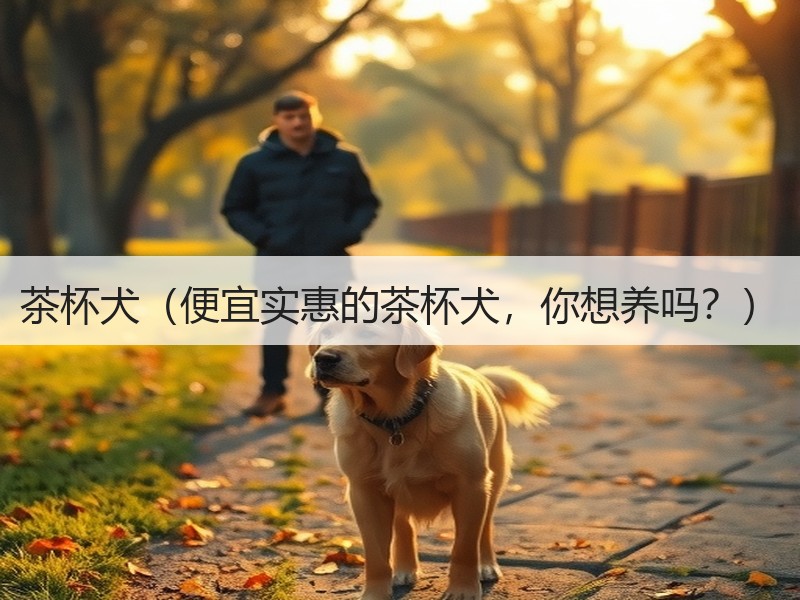 茶杯犬（便宜实惠的茶杯犬，你想养吗？）