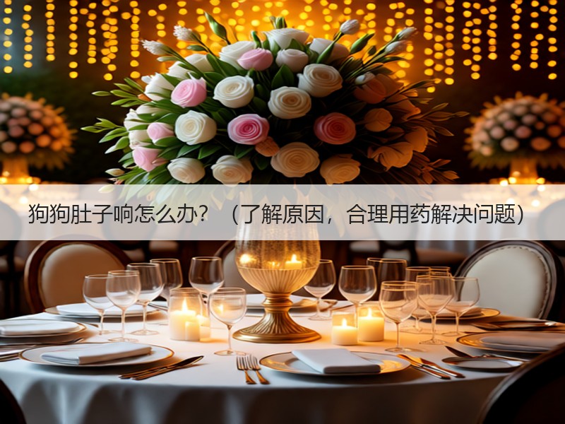 狗狗肚子响怎么办？（了解原因，合理用药解决问题）