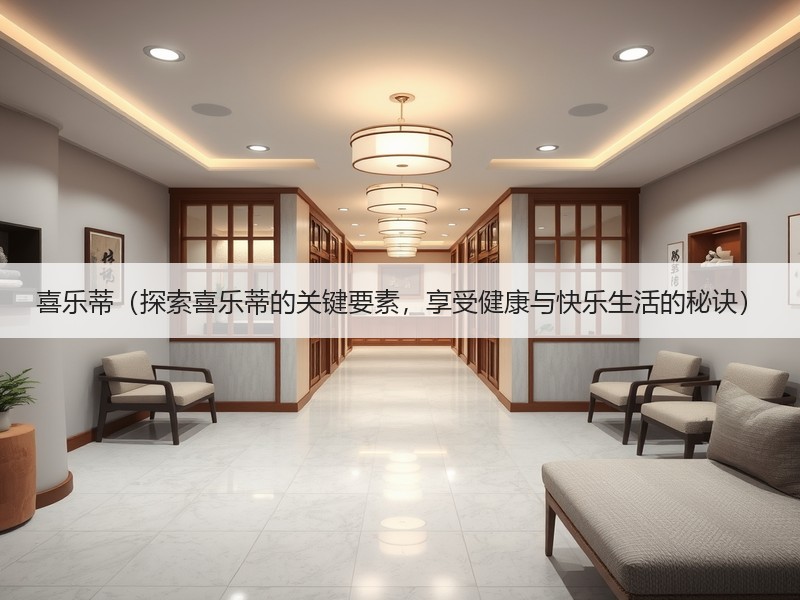 喜乐蒂（探索喜乐蒂的关键要素，享受健康与快乐生活的秘诀）